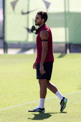 September 15, 2026, Sant Joan Despi, Barcelona, Spain: Eric Garcia during the training day of FC Barcelona, Barca ahead the Spanish League, Laliga EA Sports, football match against Real Racing Club at Ciudad Esportiva Joan Gamper on September 15, 2026 in Sant Joan Despi, Barcelona, Spain. Sant Joan Despi Spain - ZUMAa181 20260915_zaa_a181_022 Copyright: xJavierxBorregox