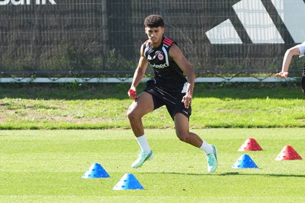 Ayoube Amaimouni Echghouyab Eintracht Frankfurt September 15, 2026 Bundesliga, 2026–27 season Eintracht Frankfurt Training