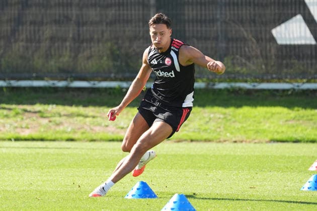 Younes Ebnoutalib Eintracht Frankfurt September 15, 2026 Bundesliga, 2026–27 Season Eintracht Frankfurt Training