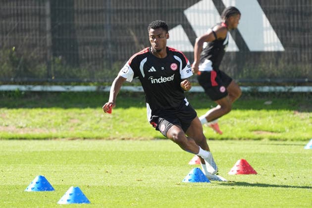 Raphael Onyedika, Eintracht Frankfurt, September 15, 2026, Bundesliga, 2026–2027 Season, Eintracht Frankfurt Training