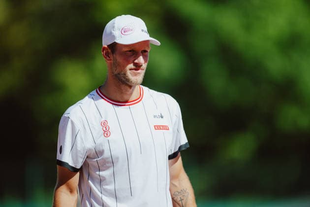 TENNIS - Davis Cup, AUT vs BEL VIENNA,AUSTRIA,15.SEP.26 - TENNIS - ITF Davis Cup, qualification round 2, Austria vs Belgium, preview. Image shows Neil Oberleitner (AUT).  GEPAxpictures xAlexanderxSolc