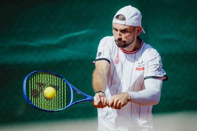 TENNIS - Davis Cup, AUT vs BEL VIENNA,AUSTRIA,15.SEP.26 - TENNIS - ITF Davis Cup, qualification round 2, Austria vs Belgium, preview. Image shows Jurij Rodionov (AUT).  GEPAxpictures xAlexanderxSolc