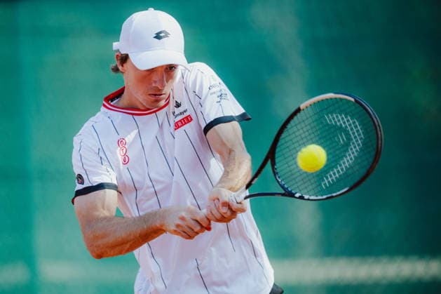 TENNIS - Davis Cup, AUT vs BEL VIENNA,AUSTRIA,15.SEP.26 - TENNIS - ITF Davis Cup, qualification round 2, Austria vs Belgium, preview. Image shows Lukas Neumayer (AUT).  GEPAxpictures xAlexanderxSolc
