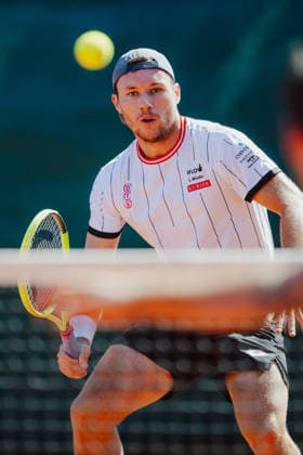 TENNIS - Davis Cup, AUT vs BEL VIENNA,AUSTRIA,15.SEP.26 - TENNIS - ITF Davis Cup, qualification round 2, Austria vs Belgium, preview. Image shows Lukas Miedler (AUT).  GEPAxpictures xAlexanderxSolc