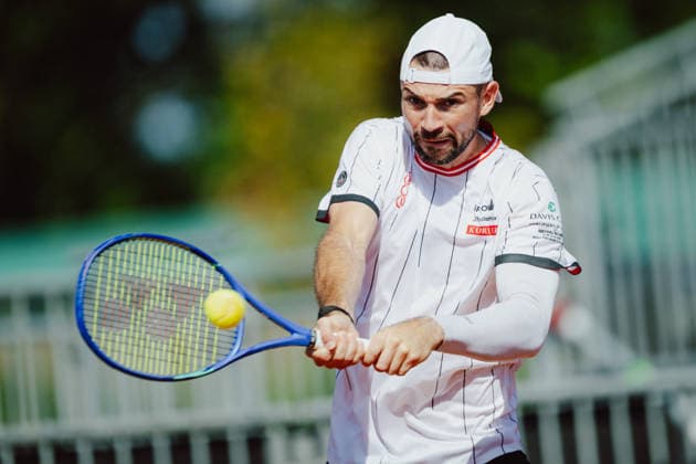 TENNIS - Davis Cup, AUT vs BEL VIENNA,AUSTRIA,15.SEP.26 - TENNIS - ITF Davis Cup, qualification round 2, Austria vs Belgium, preview. Image shows Jurij Rodionov (AUT).  GEPAxpictures xAlexanderxSolc