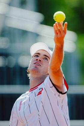 TENNIS - Davis Cup, AUT vs BEL VIENNA,AUSTRIA,15.SEP.26 - TENNIS - ITF Davis Cup, qualification round 2, Austria vs Belgium, preview. Image shows Lukas Neumayer (AUT).  GEPAxpictures xAlexanderxSolc