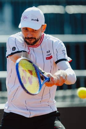 TENNIS - Davis Cup, AUT vs BEL VIENNA,AUSTRIA,15.SEP.26 - TENNIS - ITF Davis Cup, qualification round 2, Austria vs Belgium, preview. Image shows Jurij Rodionov (AUT).  GEPAxpictures xAlexanderxSolc
