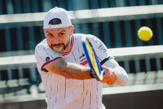 TENNIS - Davis Cup, AUT vs BEL VIENNA,AUSTRIA,15.SEP.26 - TENNIS - ITF Davis Cup, qualification round 2, Austria vs Belgium, preview. Image shows Jurij Rodionov (AUT).  GEPAxpictures xAlexanderxSolc