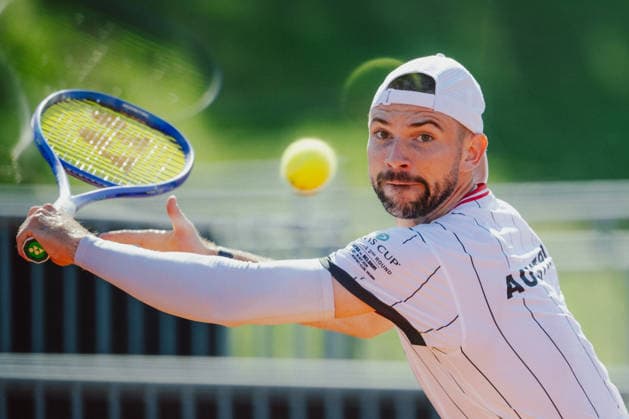 TENNIS - Davis Cup, AUT vs BEL VIENNA,AUSTRIA,15.SEP.26 - TENNIS - ITF Davis Cup, qualification round 2, Austria vs Belgium, preview. Image shows Jurij Rodionov (AUT).  GEPAxpictures xAlexanderxSolc