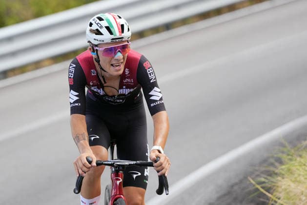 Italy s Tommaso Bambagioni of Team Technipes inEmiliaRomagna Caffe Borbone during during the Giro d™Abruzzo, stage 1 from Cupello to Casalincontrada (155 km) - Abruzzo, Italy - Tuesday, September 15, 2026. - cycling.  Copyright: xFabioxFerrari LaPressex