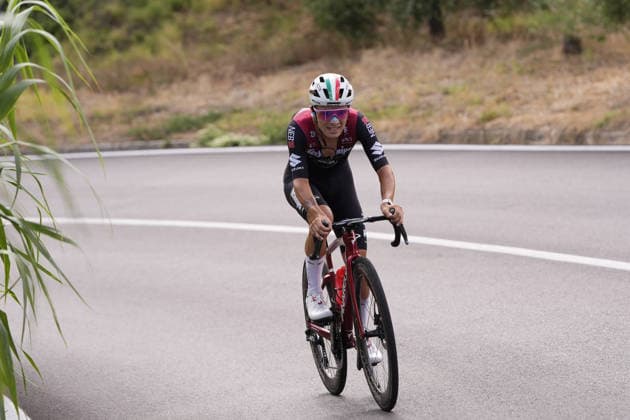 Italy s Tommaso Bambagioni of Team Technipes inEmiliaRomagna Caffe Borbone during during the Giro d™Abruzzo, stage 1 from Cupello to Casalincontrada (155 km) - Abruzzo, Italy - Tuesday, September 15, 2026. - cycling.  Copyright: xFabioxFerrari LaPressex