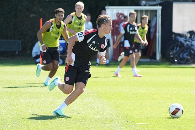 Love Arrhov Eintracht Frankfurt September 15, 2026 Bundesliga, Season 26–27 Eintracht Frankfurt Training