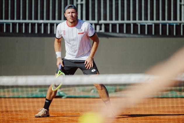 TENNIS - Davis Cup, AUT vs BEL VIENNA,AUSTRIA,15.SEP.26 - TENNIS - ITF Davis Cup, qualification round 2, Austria vs Belgium, preview. Image shows Lukas Miedler (AUT).  GEPAxpictures xAlexanderxSolc