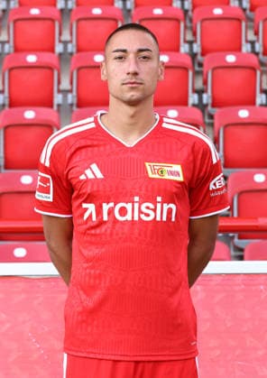 Marin Ljubicic 1 FC Union Berlin FCU Soccer 1 BL Bundesliga Photo Shoot 2026–2027 Season Headshot, Portrait, Introduction, Presentation, Press Event, GER September 15, 2026