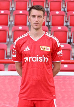 Janik Haberer 1 FC Union Berlin FCU Soccer 1 BL Bundesliga Photo Shoot Season 2026–2027 Headshot, Portrait, Introduction, Presentation, Press Event, GER 09 15 2026
