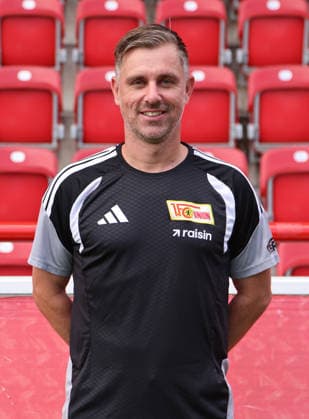 Assistant Coach Sebastian Bönig, 1. FC Union Berlin, FCU Soccer, 1. Bundesliga, Portrait Session, 2026–2027 Season, Headshot, Portrait, Introduction, Presentation, Press Event, GER 09 15 2026