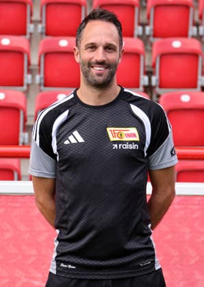 Assistant Coach Enrico Schirinzi, 1. FC Union Berlin, FCU Soccer, 1. Bundesliga, Portrait Session, 2026–2027 Season, Headshot, Portrait, Introduction, Presentation, Press Event, GER 09 15 2026