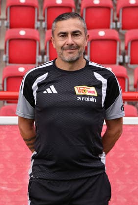 Assistant Coach Sascha Stauch, 1. FC Union Berlin, FCU Soccer, 1. Bundesliga, Portrait Session, 2026–2027 Season, Headshot, Portrait, Introduction, Presentation, Press Event, GER 09 15 2026