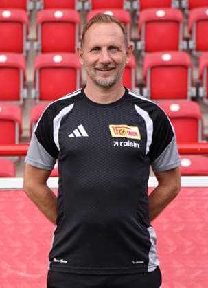 Coach Mauro Lustrinelli 1 FC Union Berlin FCU Soccer 1 BL Bundesliga Portrait Session 2026–2027 Season Headshot, Portrait, Introduction, Presentation, Press Event, GER 09 15 2026