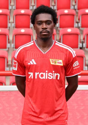 Derrick Köhn 1 FC Union Berlin FCU Soccer 1 BL Bundesliga Portrait Session Season 2026–2027 Headshot, Portrait, Introduction, Presentation, Press Event, GER 09 15 2026