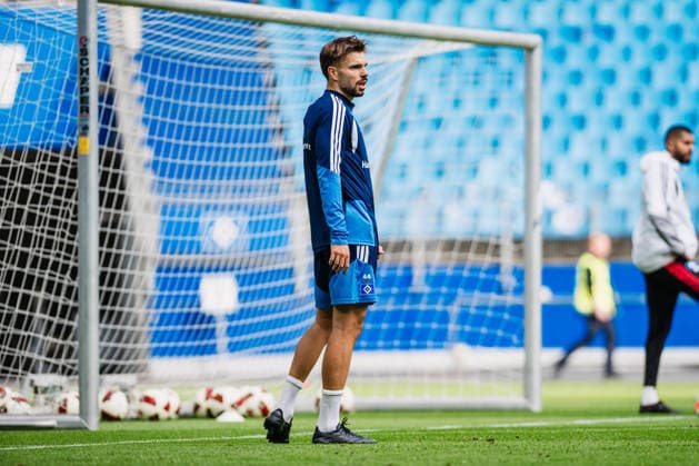 Hamburger SV Training, September 15, 2026: Mario Vuskovic (44) is back in training. Soccer, Training, Return: Mario Vuskovic at Hamburger SV training on September 15, 2026, at the Volksparkstadion, Hamburg DFL regulations prohibit any use of photographs as image sequences and or quasi-video Copyright: xBEAUTIFULxSPORTS Tonhäuserx