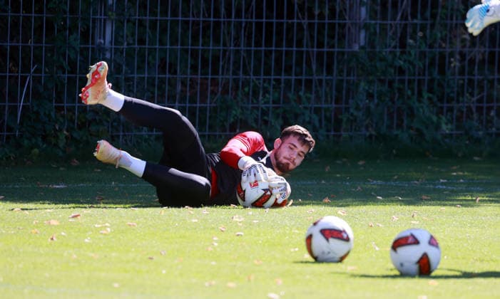 September 15, 2026 VfB Stuttgart Training Germany, Stuttgart, September 15, 2026, Soccer, Bundesliga, 2026–2027 Season, VfB Stuttgart Training Dennis Seimen
