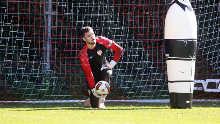 September 15, 2026 VfB Stuttgart Practice Germany, Stuttgart, September 15, 2026, Soccer, Bundesliga, 2026–2027 Season, VfB Stuttgart Practice Dennis Seimen