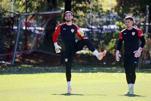 September 15, 2026 VfB Stuttgart Practice Germany, Stuttgart, September 15, 2026, Soccer, Bundesliga, 2026–2027 Season, VfB Stuttgart Practice Dennis Seimen
