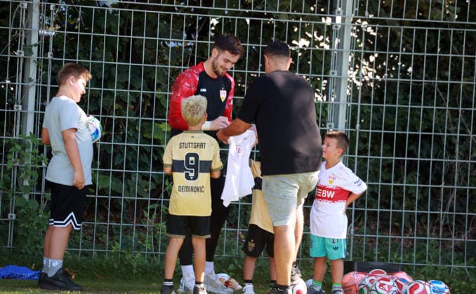 September 15, 2026 VfB Stuttgart Training Germany, Stuttgart, September 15, 2026, Soccer, Bundesliga, 2026–2027 Season, VfB Stuttgart Training Dennis Seimen