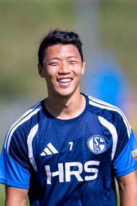 September 15, 2026, Soccer, FC Schalke 04 practice Hee-chan Hwang FC Schalke 04 Gelsenkirchen FC Schalke 04 training facility North Rhine-Westphalia, Germany xRHR PHOTO YYx Copyright: RHR-FOTOx RHR-FOTO YY