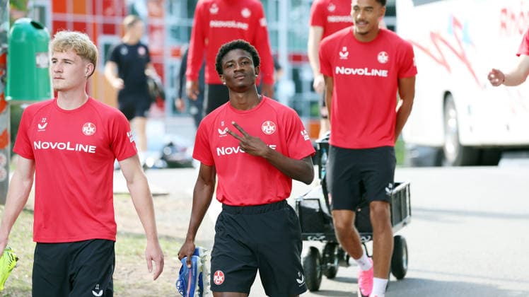 September 15, 2026, xrekx, Soccer, 2. Bundesliga, 1. FC Kaiserslautern Practice, from left: Ibrahim Kanate, 1. FC Kaiserslautern, Kaiserslautern