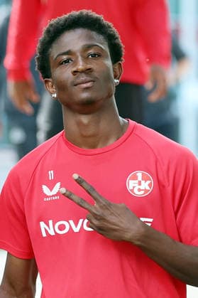 September 15, 2026, xrekx, Soccer, 2. Bundesliga, 1. FC Kaiserslautern Practice, from left: Ibrahim Kanate, 1. FC Kaiserslautern, Kaiserslautern
