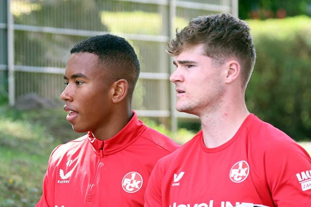 September 15, 2026, xrekx, Soccer, 2. Bundesliga, 1. FC Kaiserslautern Training: David Schramm (1. FC Kaiserslautern), Alex Murphy (1. FC Kaiserslautern), Kaiserslautern