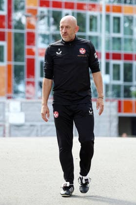 September 15, 2026, xrekx, Soccer, 2. Bundesliga, 1. FC Kaiserslautern Training, from left: Torsten Lieberknecht, Coach of 1. FC Kaiserslautern, Kaiserslautern