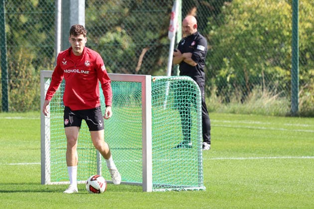 September 15, 2026, xrekx, Soccer, 2. Bundesliga, 1. FC Kaiserslautern Training, Jacob Rasmussen, 1. FC Kaiserslautern, Torsten Lieberknecht, Coach, 1. FC Kaiserslautern, Kaiserslautern