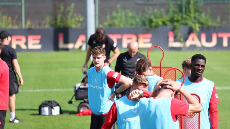 September 15, 2026, xrekx, Soccer, 2. Bundesliga, 1. FC Kaiserslautern Training, from left: Alex Murphy, 1. FC Kaiserslautern, Kaiserslautern