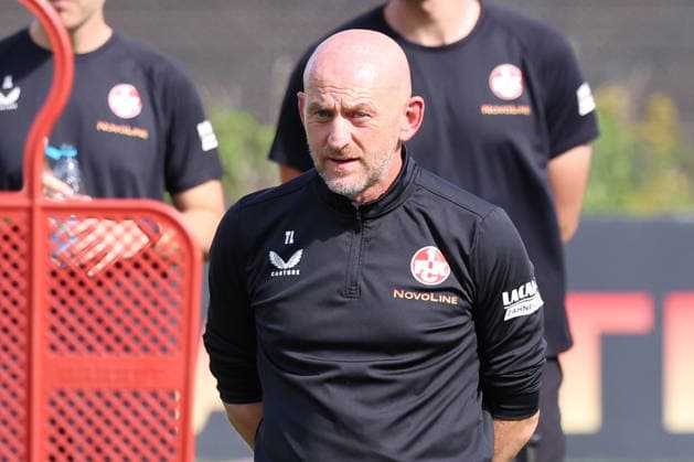 September 15, 2026, xrekx, Soccer, 2. Bundesliga, 1. FC Kaiserslautern Training, from left: Torsten Lieberknecht, Coach of 1. FC Kaiserslautern, Kaiserslautern