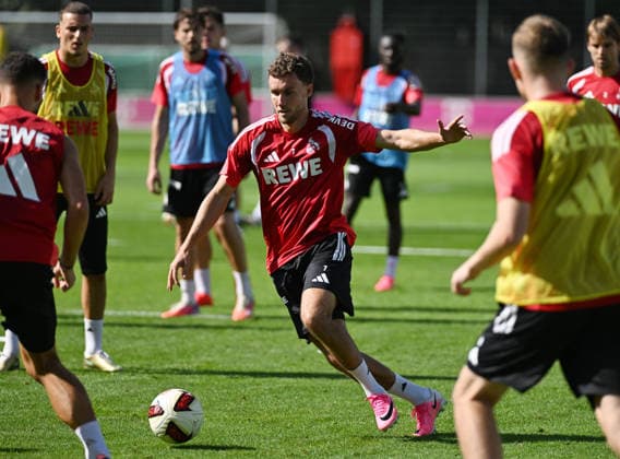 September 15, 2026, xophax, Soccer, Bundesliga 1, 1. FC Köln Training: Luca Waldschmidt, 1. FC Köln. DFL and DFB regulations prohibit any use of photographs as image sequences and or quasi-video. Cologne