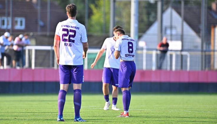 September 15, 2025 Soccer Season 2025–2026 Bavarian Regional League Matchday 1 FC Nuremberg II FCN Club TSV Schwaben Augsburg MeZi xmexzix Benedikt Krug 22, Schwaben Augsburg Felix Schwarzholz 8, Schwaben Augsburg Disappoints Disappointment