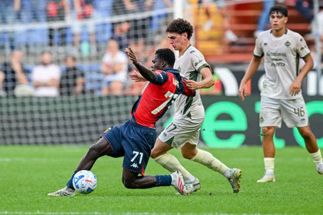 Football, Coppa Italia, CFC Genoa 1893 v FC Südtirol