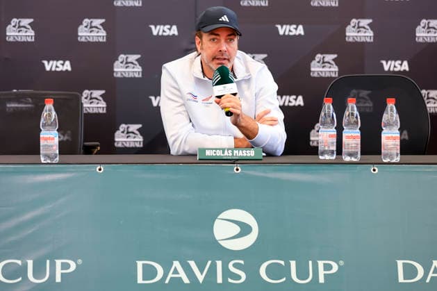 Tennis, Davis Cup, Chile, press conference