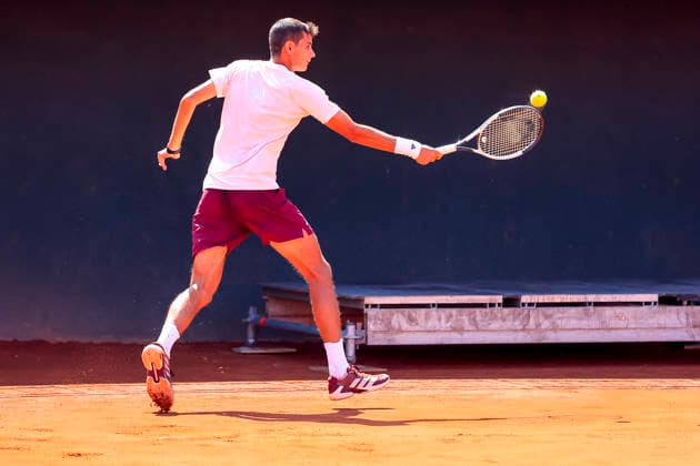 Tennis, Davis Cup, Spain, training
