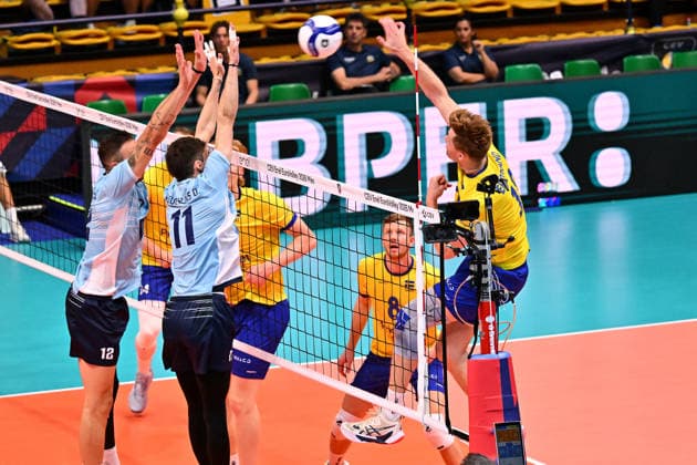 Volleyball, Men’s, European Championships, Greece v Sweden