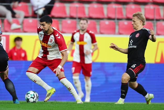 Football, 3rd Division, Jahn Regensburg v Fortuna Düsseldorf
