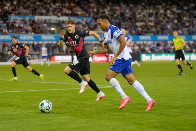 September 15, 2026, Hänsch Arena, Meppen, GER, 3rd Division, Matchday 6: SV Meppen vs. Viktoria Köln, Oliver Schmitt, SV Meppen 7. DFL regulations prohibit any use of photographs as image sequences and or quasi-video. Meppen, Lower Saxony, Hänsch Arena