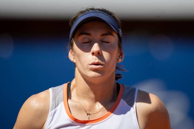 BBVA Open Internacional of Valencia Round of 32 Alicia Herrero Linana from Spain against Lucia Cortez Llorca from Spain in action during the BBVA Open Internacional of Valencia Round of 32 at Sporting Tennis Valencia, (Valencia ) on September 15, 2026. Copyright: xVicentexVidalxFernandezx