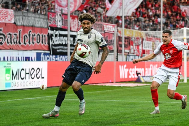 Soccer I Men s I 2026–2027 Season I Regionalliga I Matchday 9 I Hallescher FC vs. FC Carl Zeiss Jena I September 15, 2026 Kevin Lankford 7, FC Carl Zeiss Jena Cutout, Close-up, Portrait, Individual Photo, Single Image, Body Halle Saale Leuna Chemie Stadium Saxony-Anhalt Germany Copyright: xLobeca InesxHähnelx