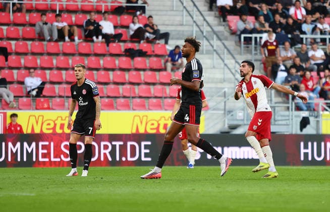 Football german 3. Liga Jahn Regensburg vs Fortuna Dusseldorf Boujellab Nassim of Regensburg scores goal 1-0 during the 3. Liga football match between Jahn Regensburg and Fortuna Dusseldorf at Jahn Stadium in Regensburg , Bayern , Germany . September 15th , 2026 Copyright: xDavidexEliasx