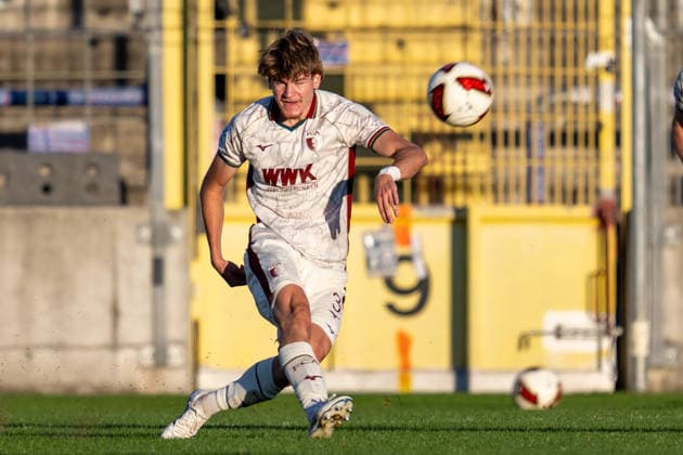 David Lichtensteiger 3 FC Augsburg II, FC Bayern II vs. FC Augsburg II, Soccer, Bavarian Regional League, Matchday 9, September 15, 2026. DFB regulations prohibit any use of photographs as image sequences and or quasi-video. Munich, Bavaria, Germany Copyright: xkolbert-press UlrichxGamelx