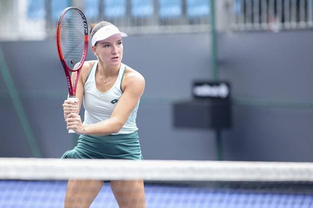 RECORD DATE NOT STATED Darja Semenistaja and Hayu Kinoshita face off at the SP Open in Brazil. Sao Paulo (SP), 09 15 2026 Tennis SP Open Latvian tennis player Darja Semenistaja, seeded No. 9, faces Japanese player Hayu Kinoshita in the first round of the SP Open, this Tuesday (15), on court 2 of Villa-Lobos Park, in Sao Paulo. Tennis player Darja Semenistaja wins by 2 sets to 0 with a score of 7 5 and 6 4(Foto: Leco Viana Thenews2 imago images) SPO  Copyright: xLecoxVianax